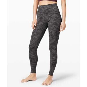 Lululemon Align Pant 28" Wee Are From Space Dark Carbon Ice Gray 2